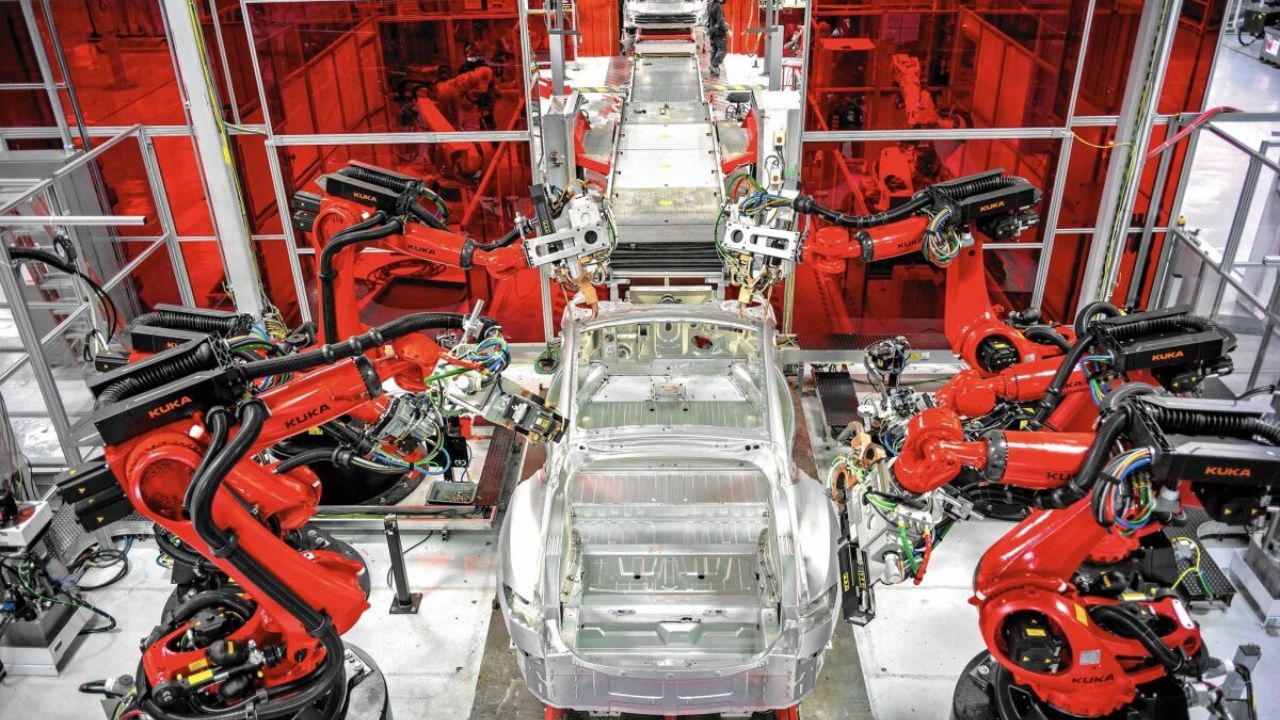 tesla plant